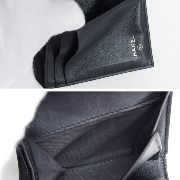 CHANEL Black Caviar Leather Wallet - Picture 6 of 11